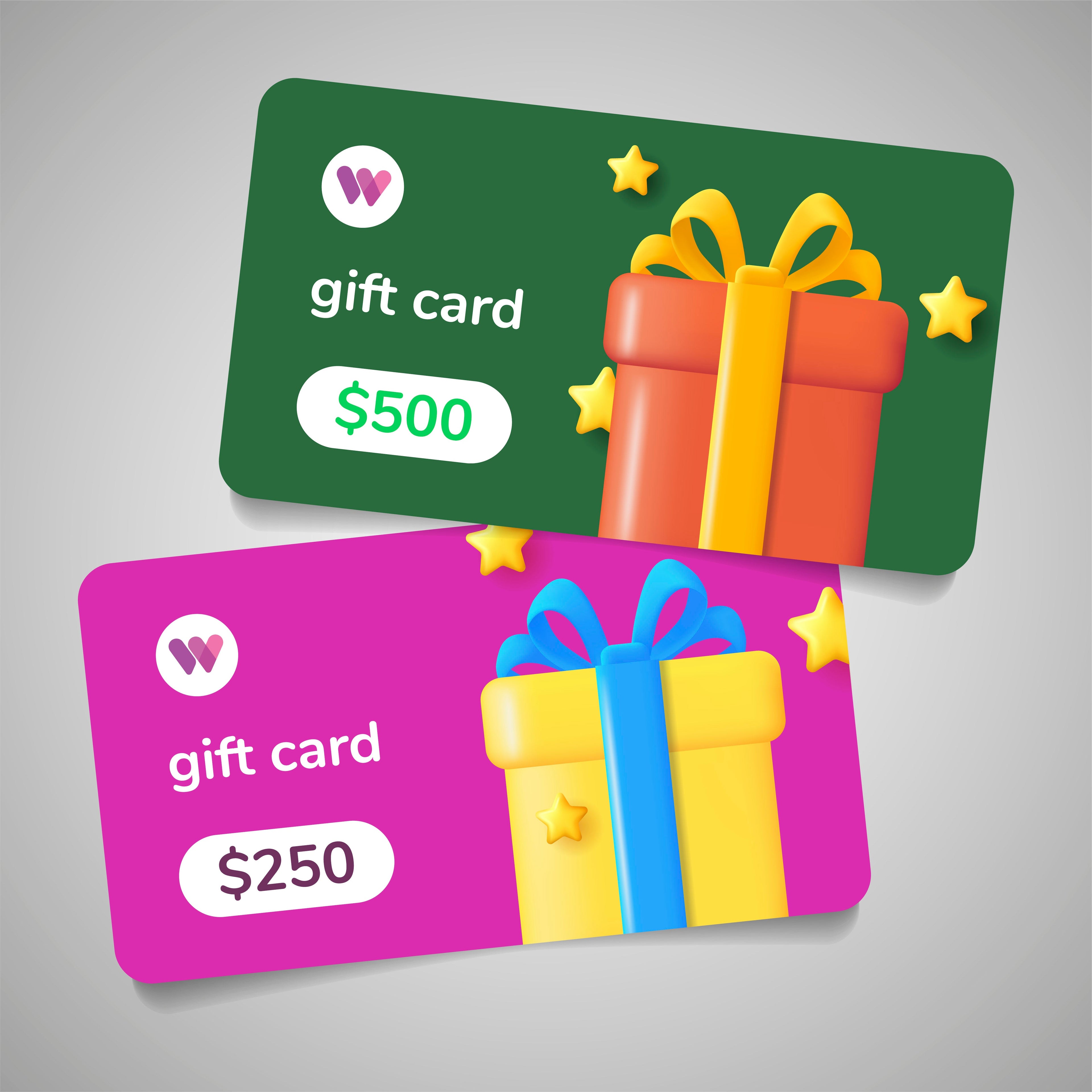 Gift Cards One